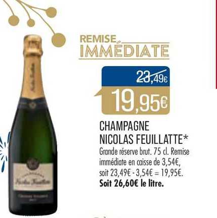 champagne nicolas feuillatte