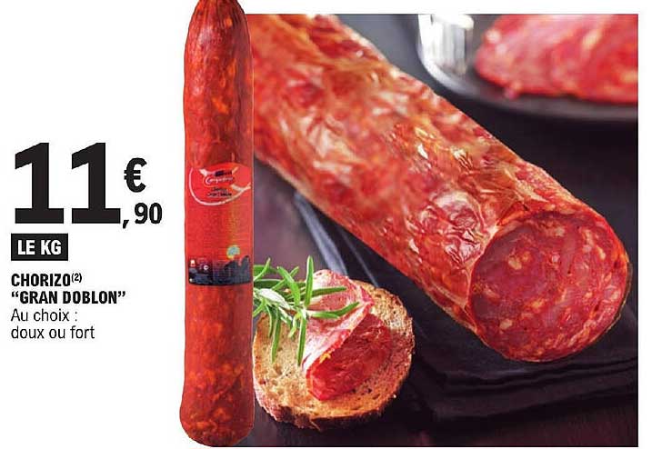 chorizo "gran doblon"