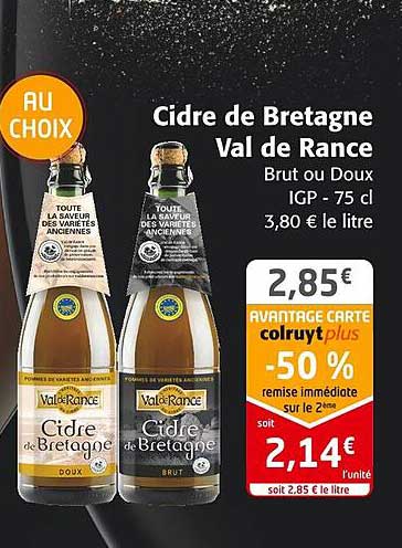 cidre de bretagne val de rance