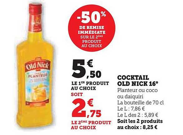 cocktail old nick 16°