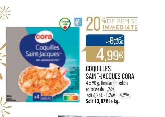 coquilles saint-jacques cora