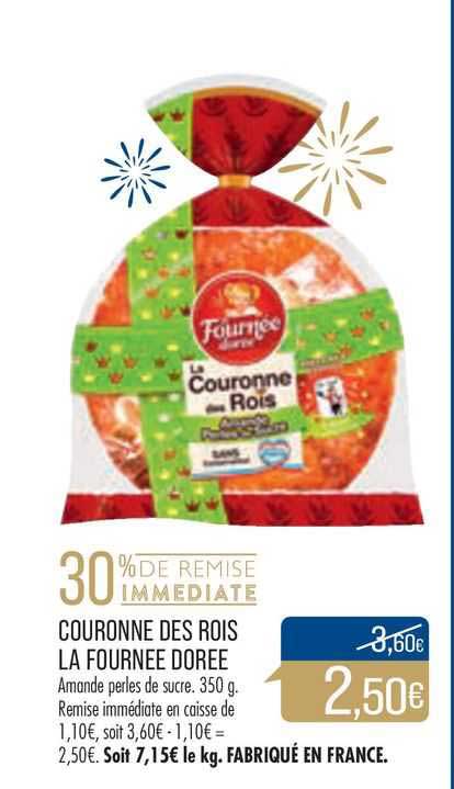 Couronne Des Rois La Fournée Dorée