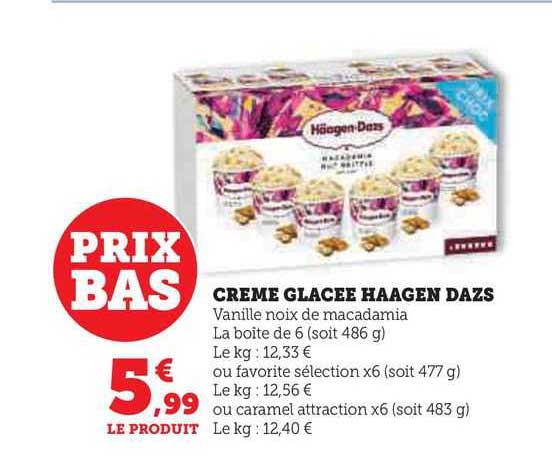 crème glacée häagen dazs