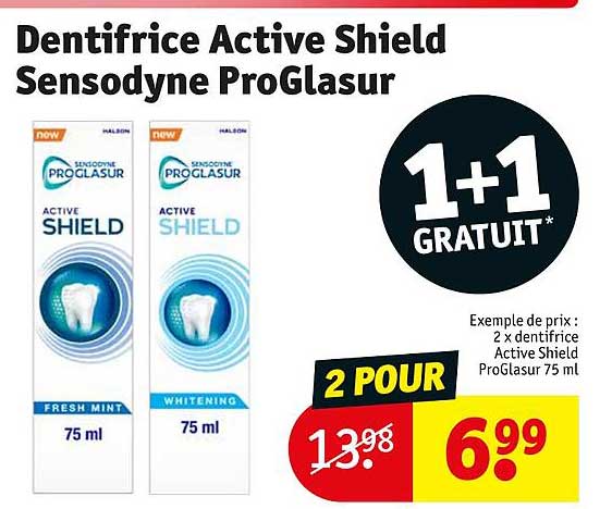 dentifrice active shield sensodyne proGlasur