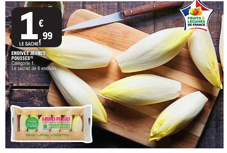 endives jeunes pousses