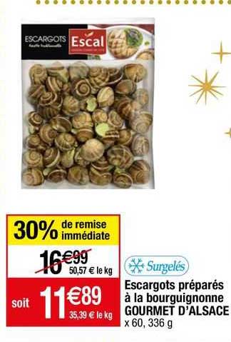 escargots préparés à la bourguignonne gourmet d'alsace