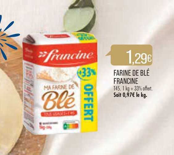 Farine De Blé Francine
