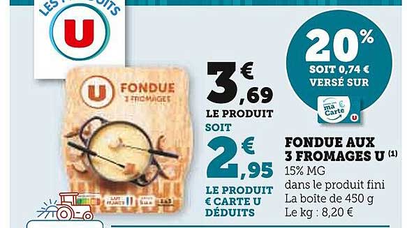 Fondue Aux 3 Fromages U