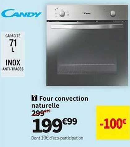 four convection naturelle candy