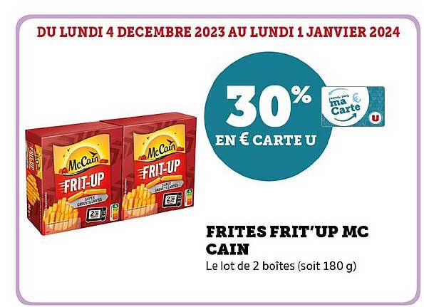 frites frit'up mc cain