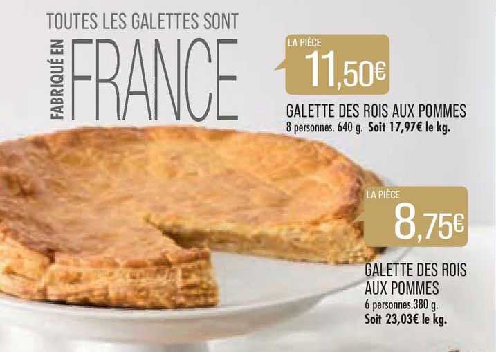 Galette Des Rois Aux Pommes