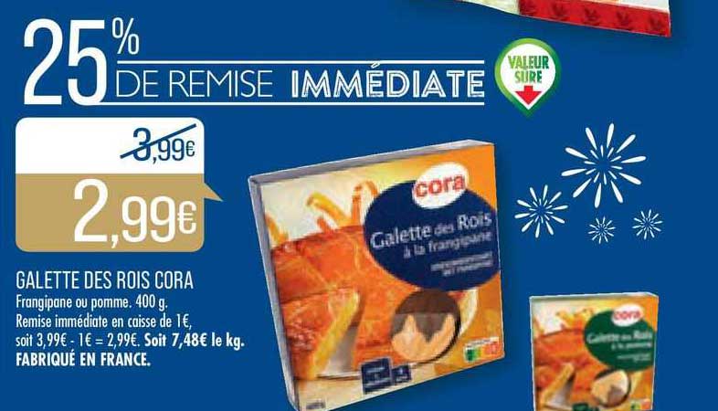 galette des rois cora