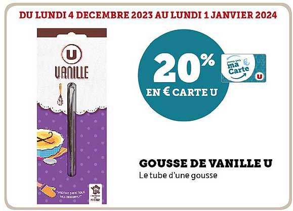 gousse de vanille u