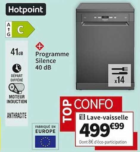 hotpoint lave-vaisselle