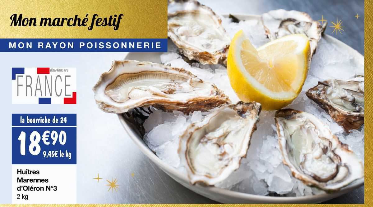 huîtres marennes d'oléron n°3