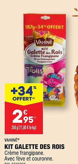 kit galette des rois vahiné