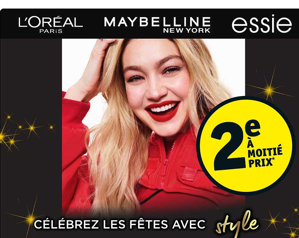 l'oréal paris, maybelline new york, essie