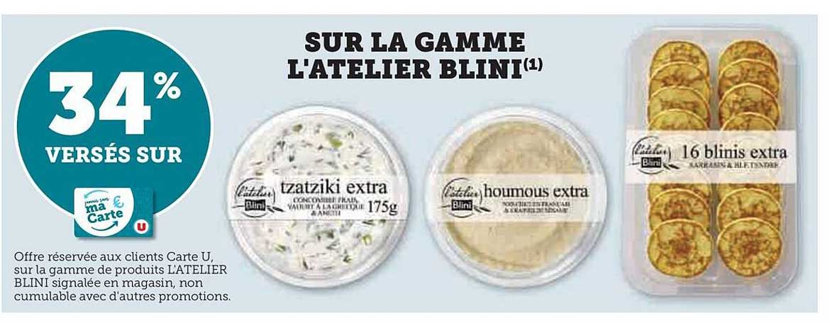 la gamme l'atelier blini