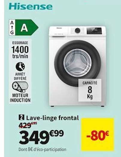 lave-linge frontal hisense