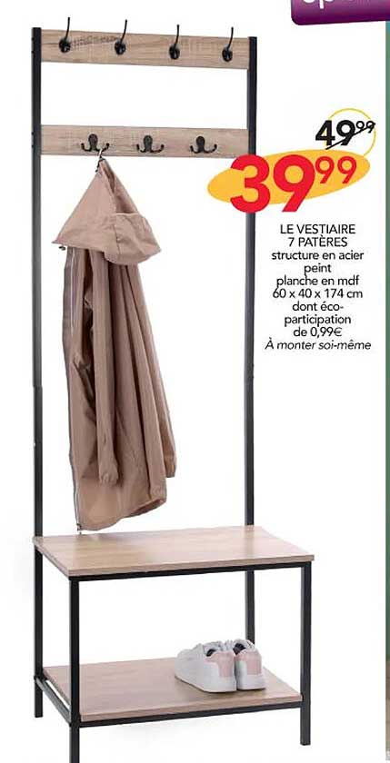 le vestiaire 7 patères