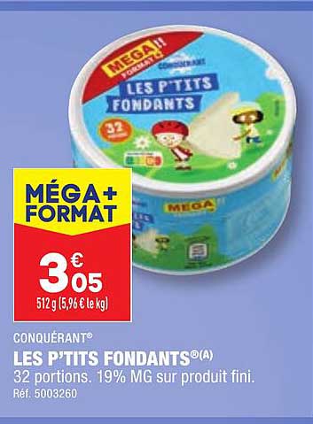 les p'tits fondants conquérant