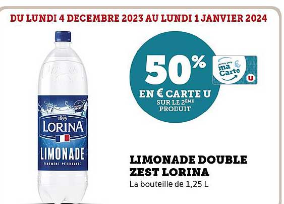limonade double zest lorina