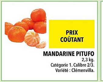 mandarine pitufo