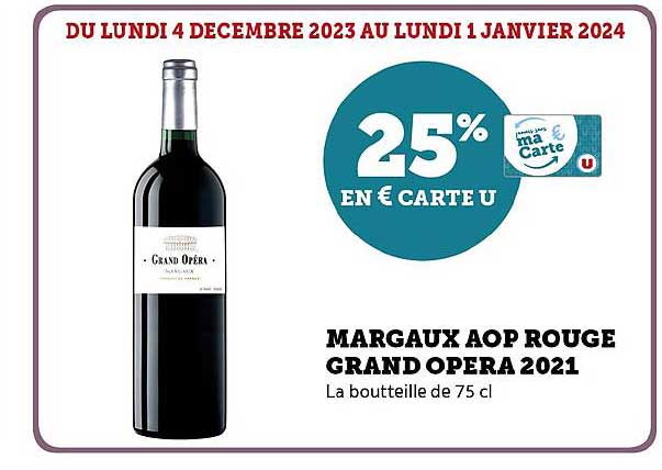 Margaux Aop Rouge Grand Opéra 2021