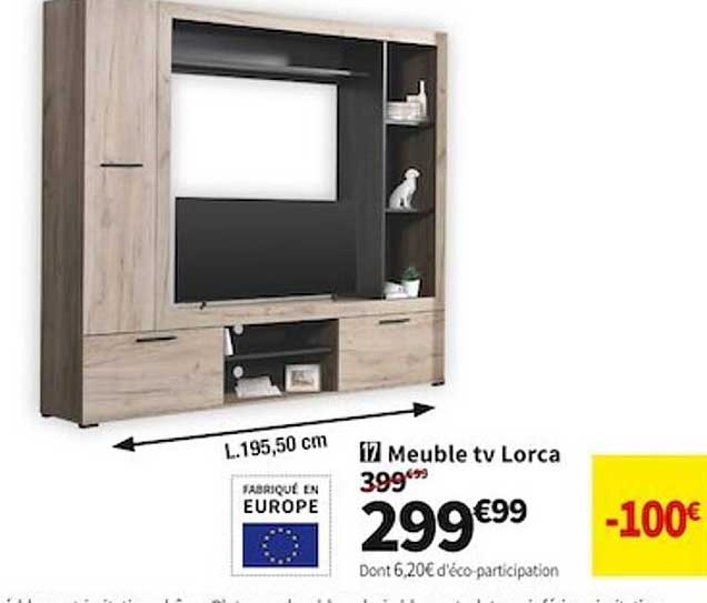 meuble tv lorca