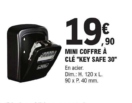 mini coffre à clé "key safe 30"