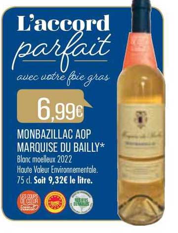monbazillac aop marquise du bailly