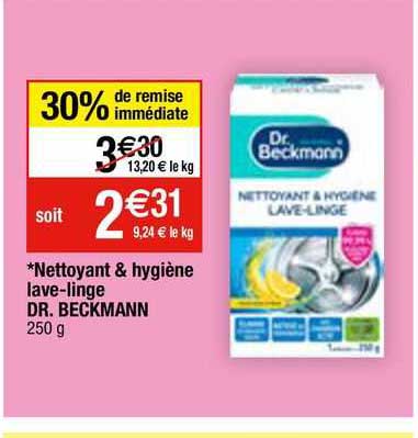 nettoyant & hygiène lave-linge dr. beckmann