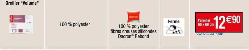 Oreiller "volume"