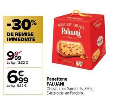 panettone paluani
