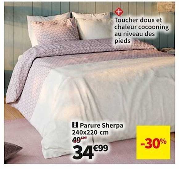 Parure Sherpa 240 X 220 Cm