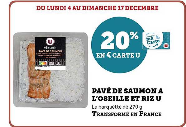 Pavé De Saumon à L'oseille Et Riz U