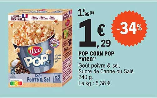 pop corn pop "vico"