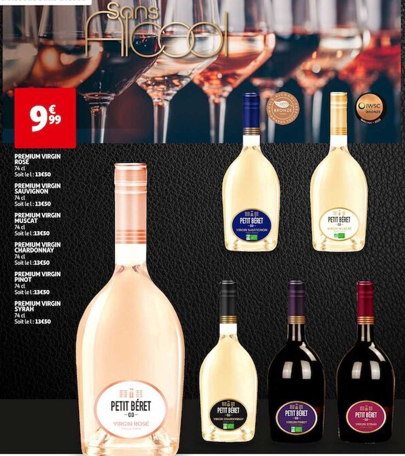 premium virgin rosé, premium virgin sauvignon, premium virgin muscat, premium virgin chardonnay, premium virgin pinot, premium virgin syrah