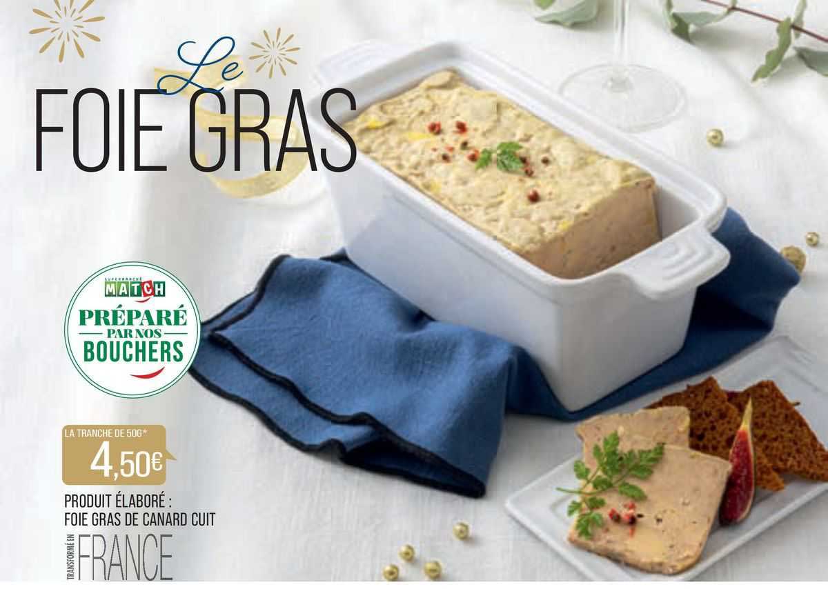 produit élaboré : foie gras de canard cuite