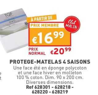 protège-matelas 4 saisons
