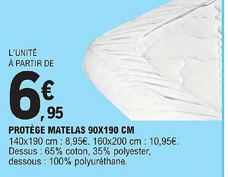 protège matelas 90x190 cm