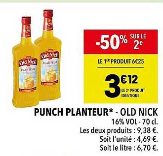 punch planteur - old nick