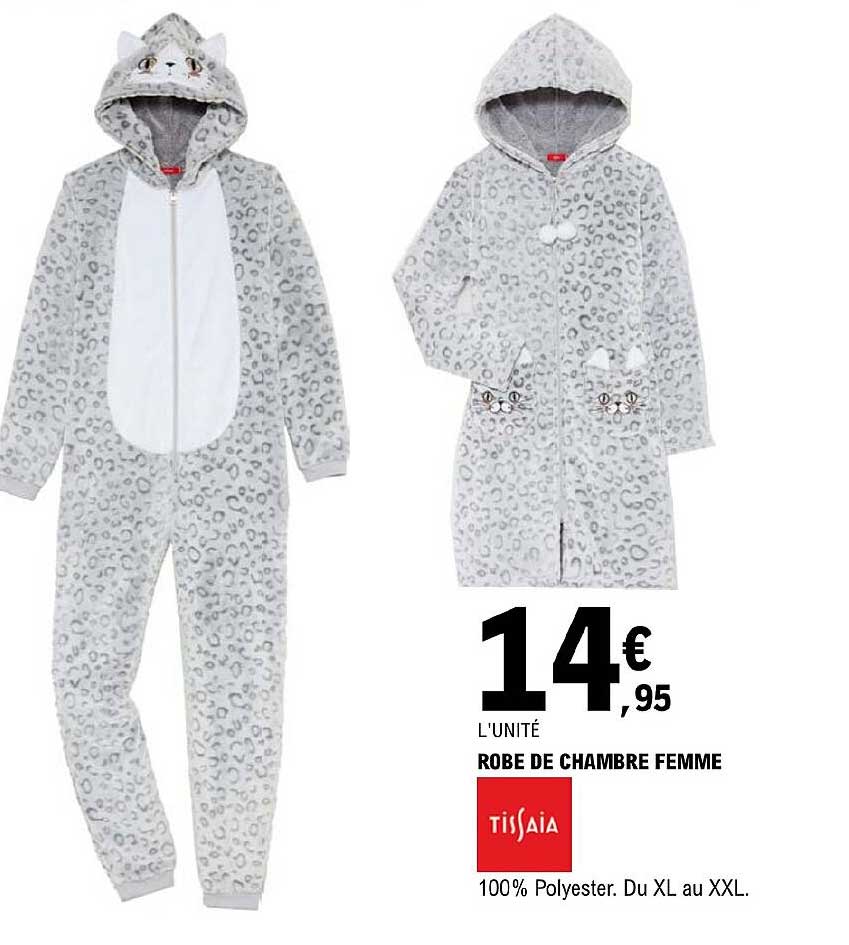 Robe De Chambre Femme Tissaia