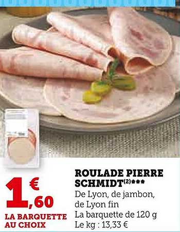 roulade pierre schmidt