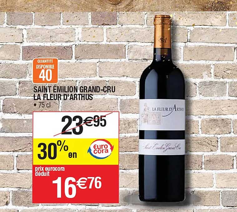 saint émilion grand-cru la fleur d'arthus