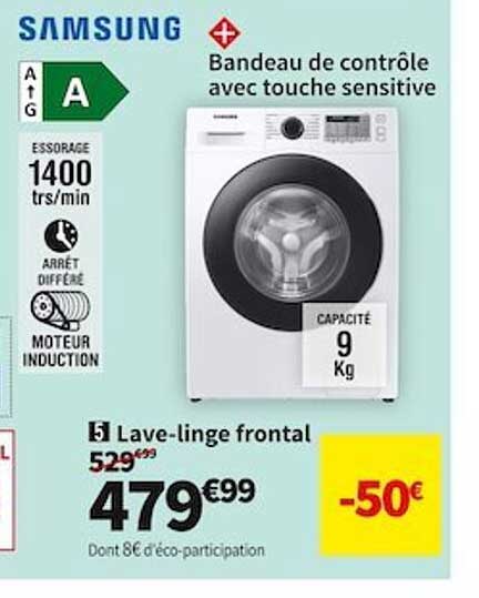 samsung lave-linge frontal