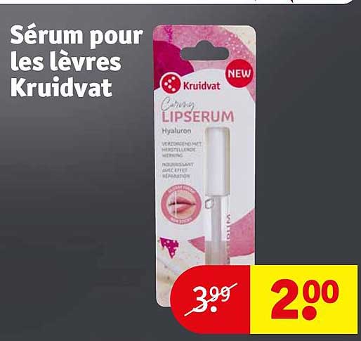 Sérum Pour Les Lèvres Kruidvat