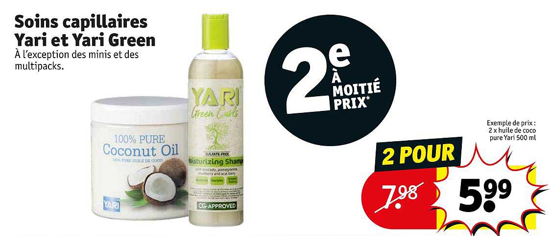 soins capillaires yari et yari green