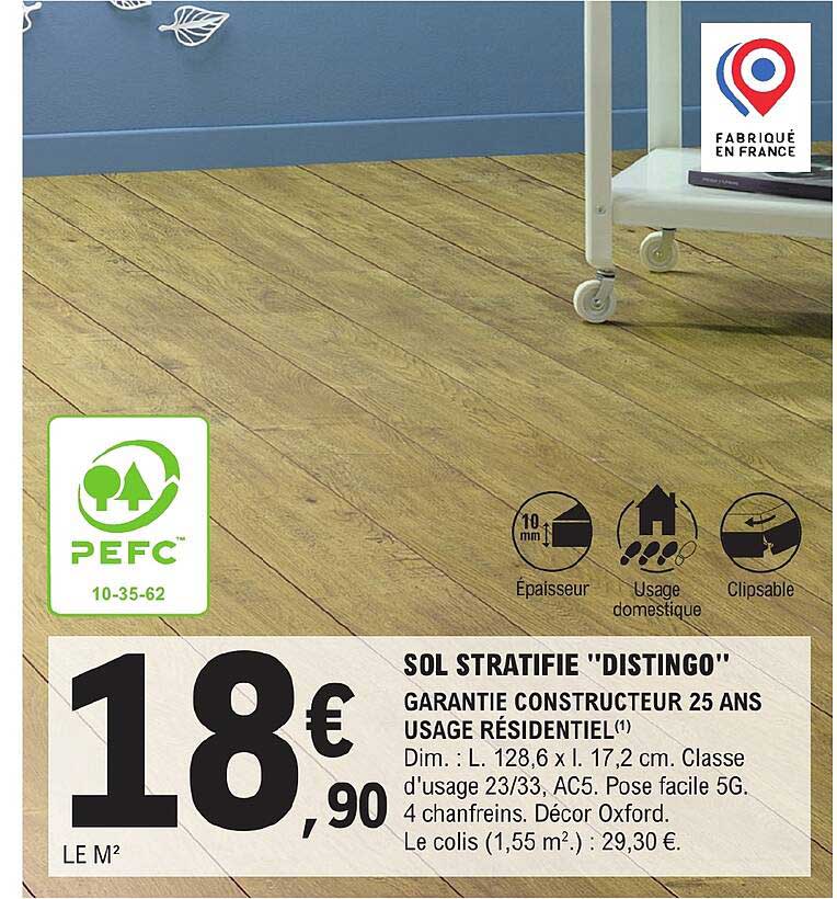 sol stratifié "distingo"