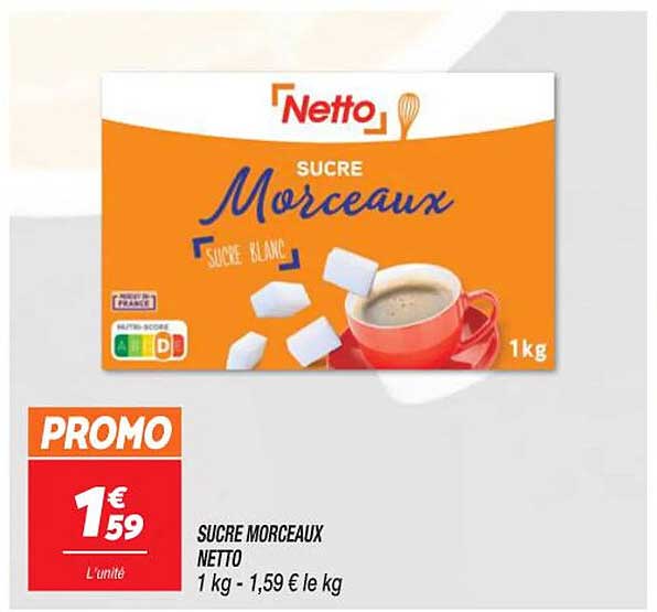 Sucre Morceaux Netto